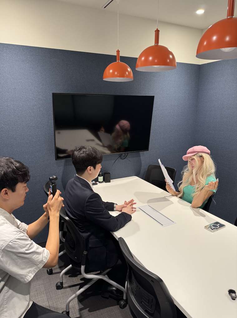 영어학원 현장 촬영